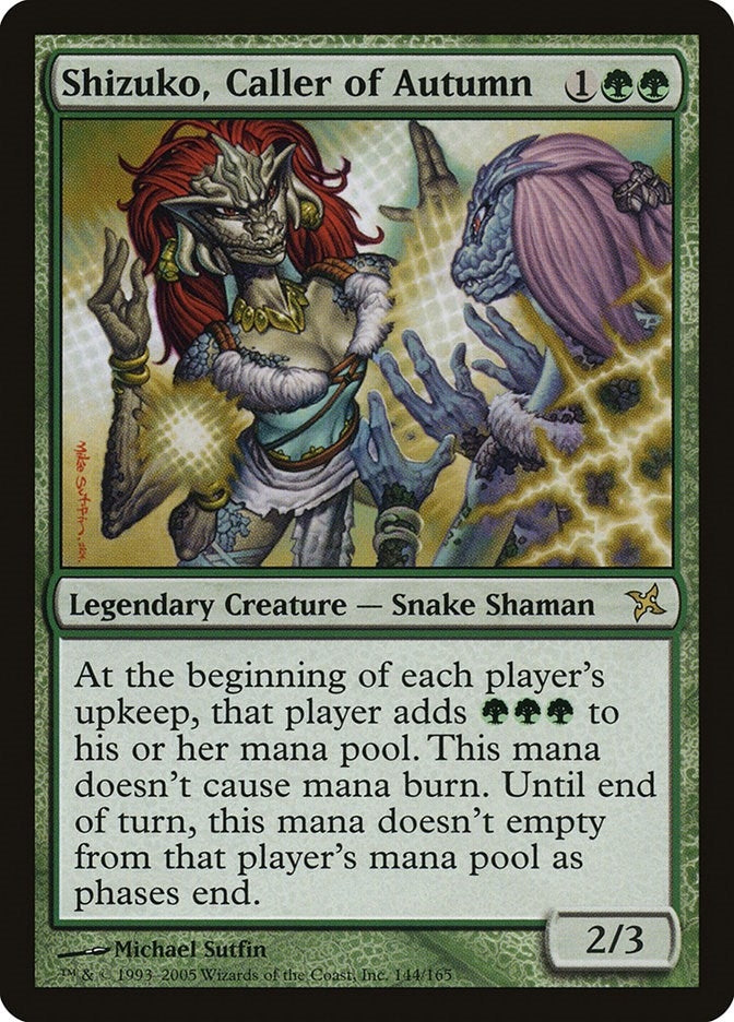 Image for Shizuko, Caller of Autumn (144) (BOK) - Magic: The Gathering