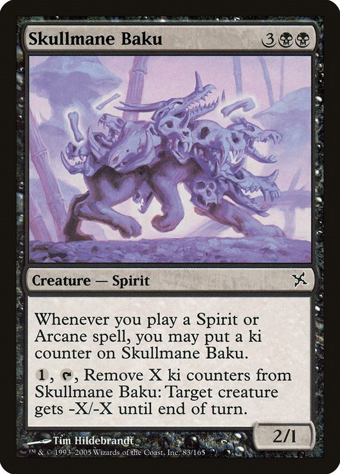 Image for Skullmane Baku (83) (BOK) - Magic: The Gathering
