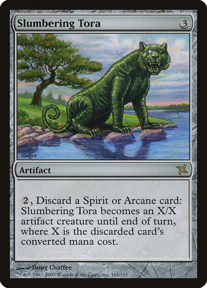Image for Slumbering Tora (161) (BOK) - Magic: The Gathering