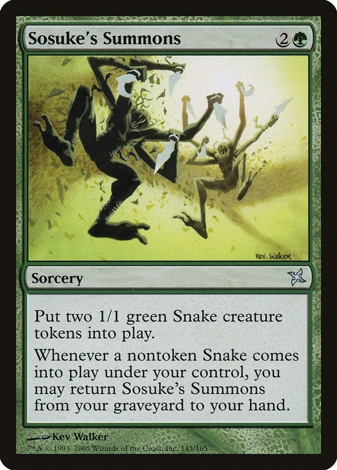 Image for Sosuke's Summons (145) (BOK) - Magic: The Gathering