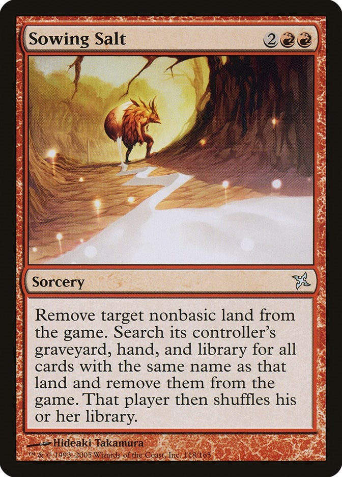Image for Sowing Salt (118) (BOK) - Magic: The Gathering