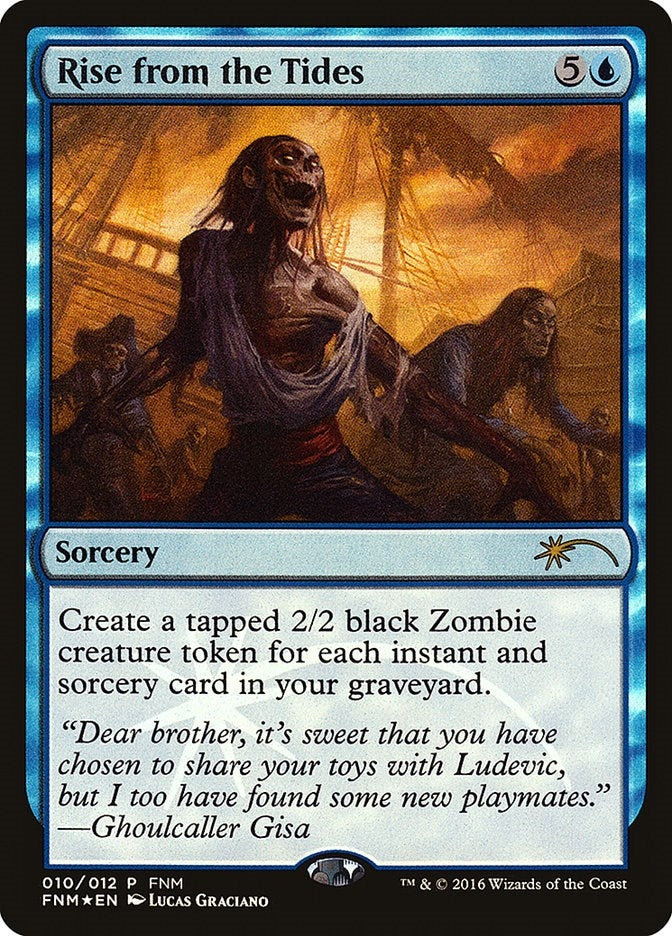 Image for Rise from the Tides (10) (FNM) - Magic: The Gathering