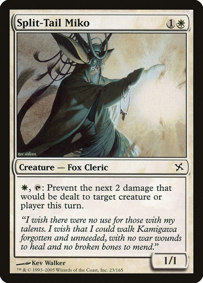 Image for Split-Tail Miko (23) (BOK) - Magic: The Gathering