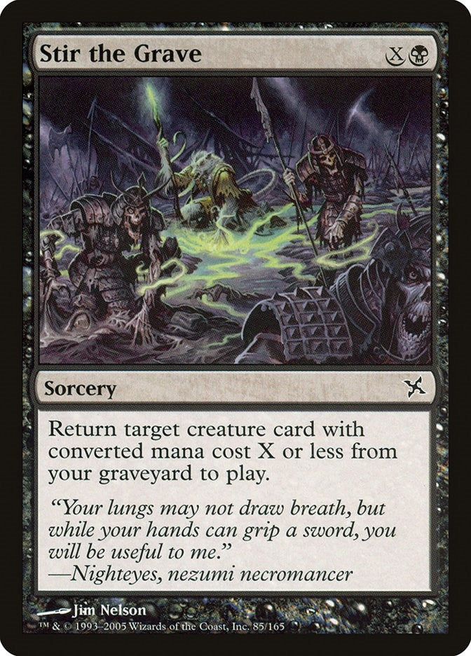 Image for Stir the Grave (85) (BOK) - Magic: The Gathering