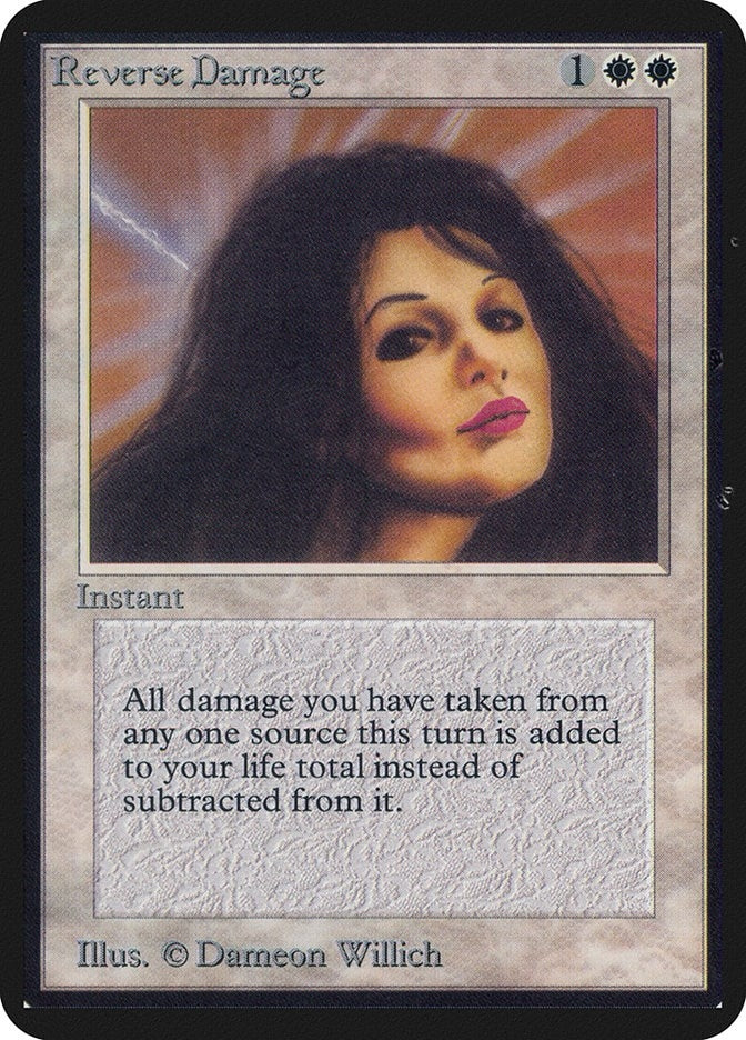 Image for Reverse Damage (LEA) - Magic: The Gathering