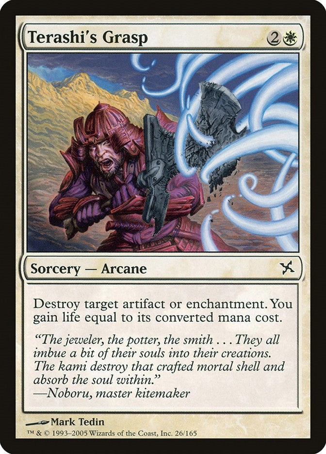 Image for Terashi's Grasp (26) (BOK) - Magic: The Gathering