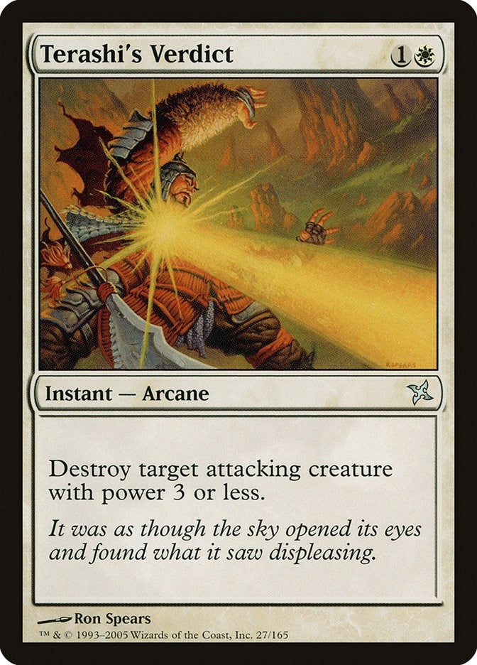 Image for Terashi's Verdict (27) (BOK) - Magic: The Gathering