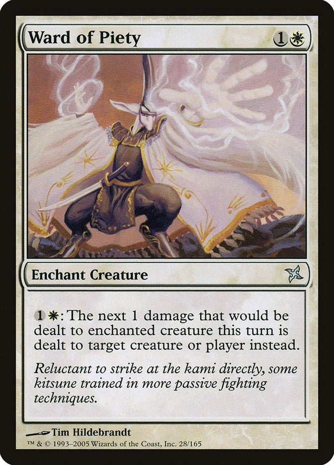 Image for Ward of Piety (28) (BOK) - Magic: The Gathering