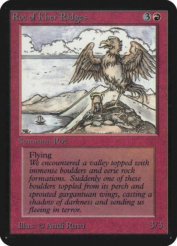 Image for Roc of Kher Ridges (LEA) - Magic: The Gathering