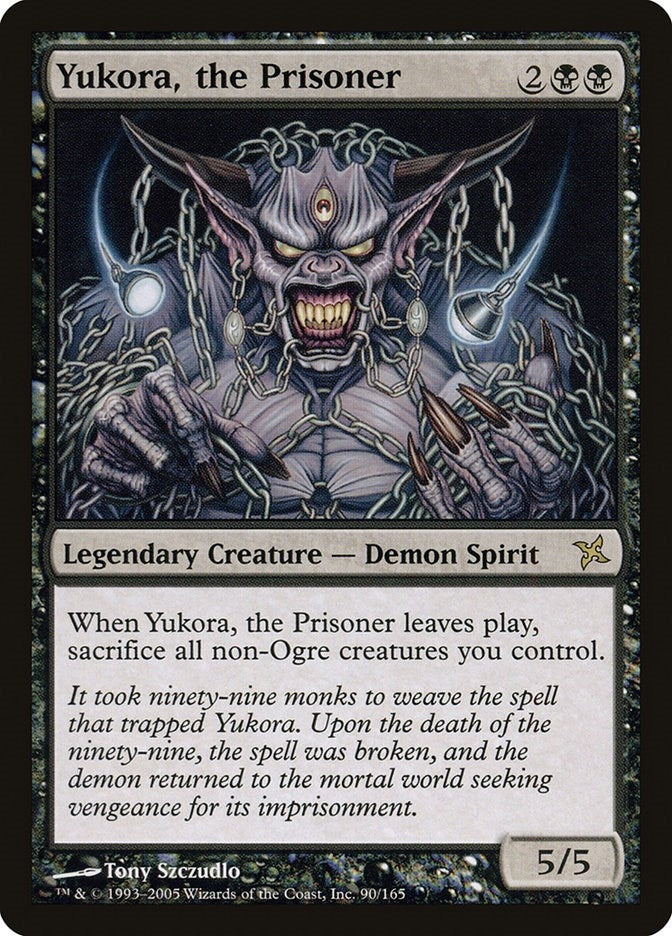 Image for Yukora, the Prisoner (90) (BOK) - Magic: The Gathering