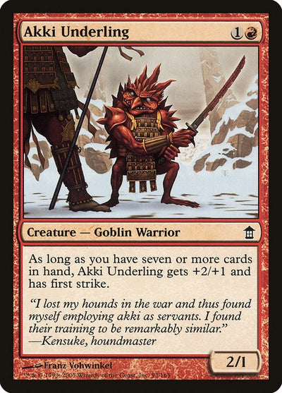Akki Underling (93) (SOK)