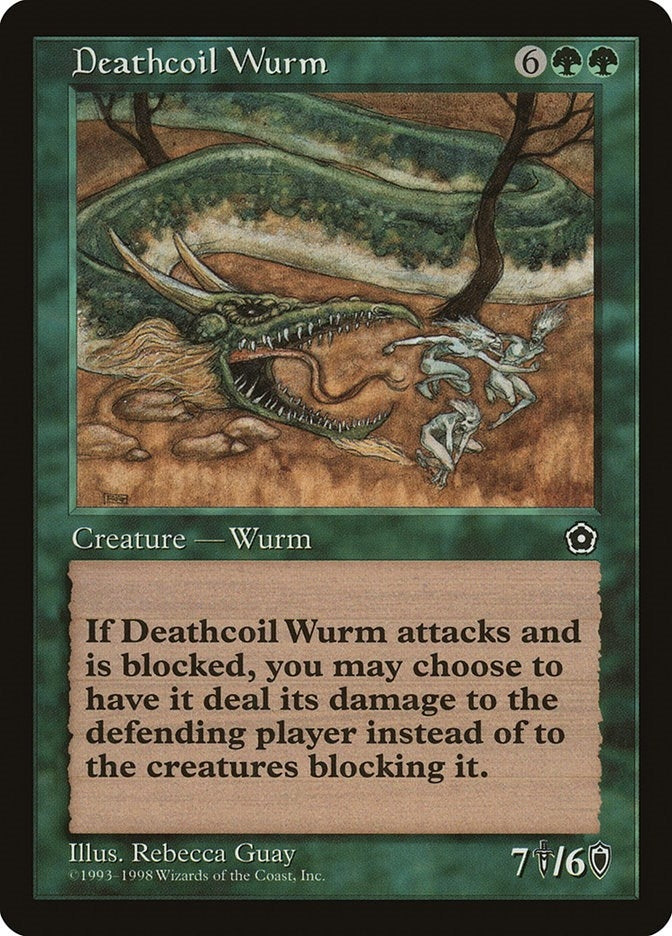 Image for Deathcoil Wurm (P02) - Magic: The Gathering