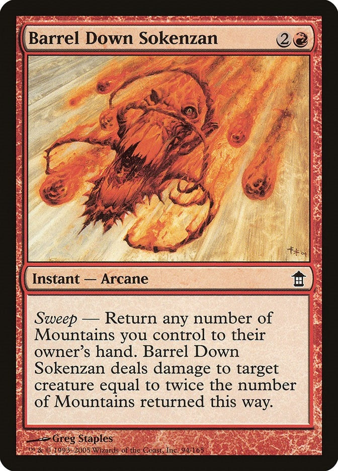 Image for Barrel Down Sokenzan (94) (SOK) - Magic: The Gathering