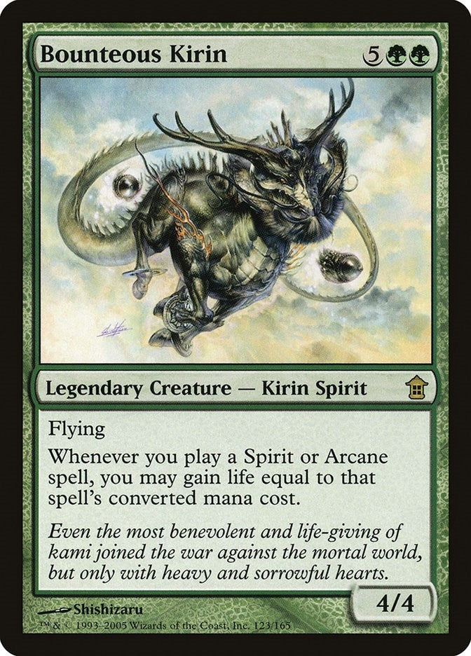 Image for Bounteous Kirin (123) (SOK) - Magic: The Gathering