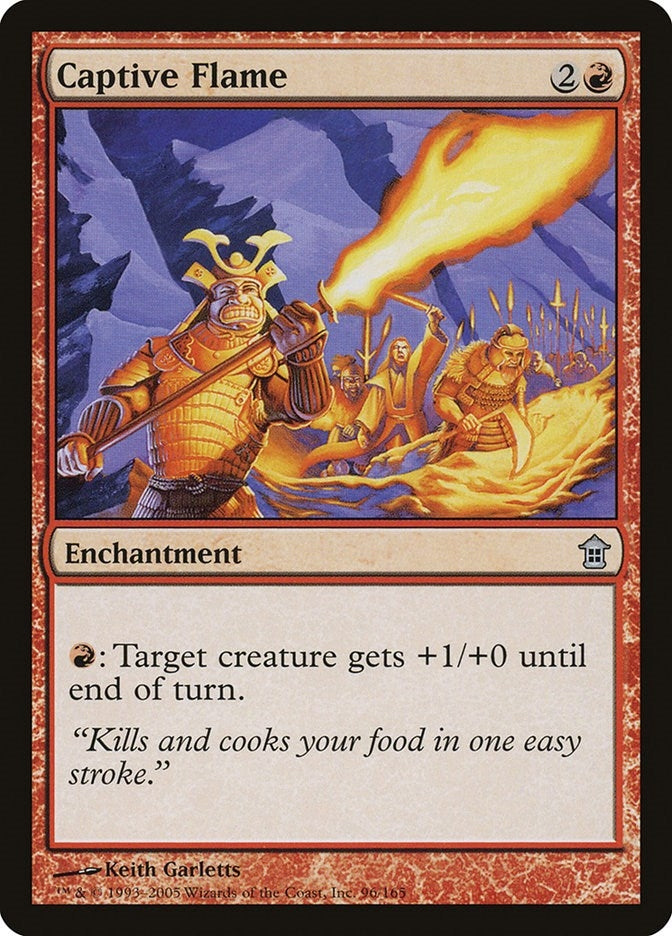 Image for Captive Flame (96) (SOK) - Magic: The Gathering