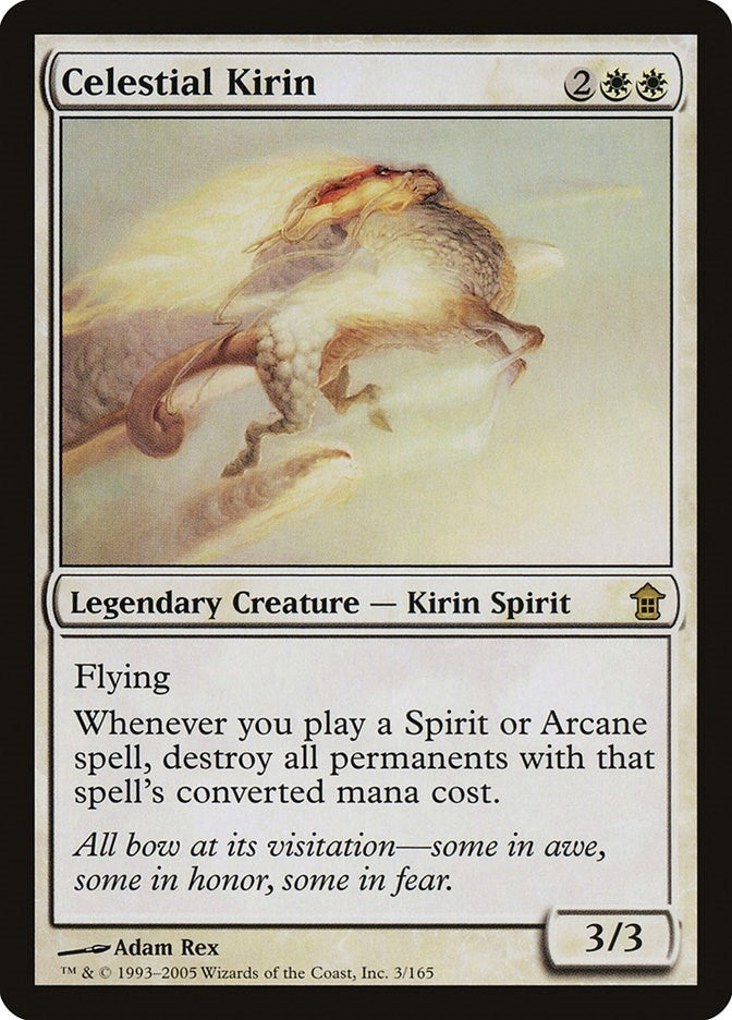 Image for Celestial Kirin (3) (SOK) - Magic: The Gathering