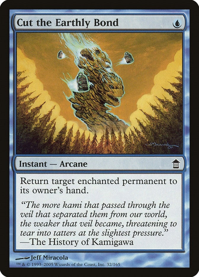 Image for Cut the Earthly Bond (32) (SOK) - Magic: The Gathering