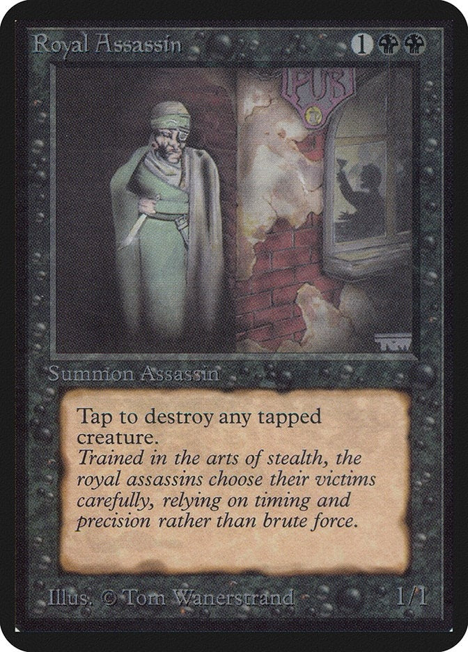 Image for Royal Assassin (LEA) - Magic: The Gathering