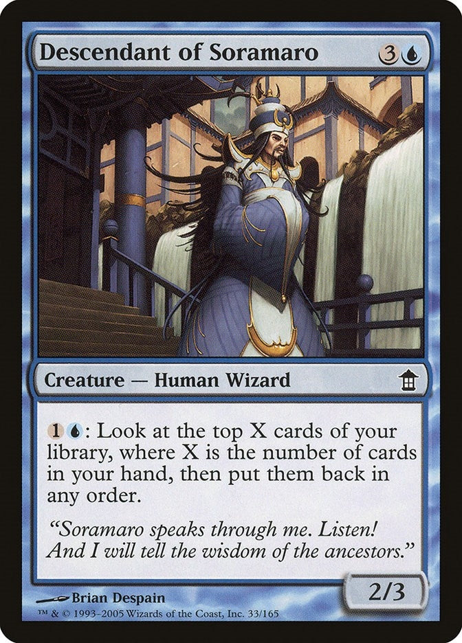 Image for Descendant of Soramaro (33) (SOK) - Magic: The Gathering