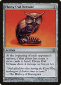 Image for Ebony Owl Netsuke (154) (SOK) - Magic: The Gathering