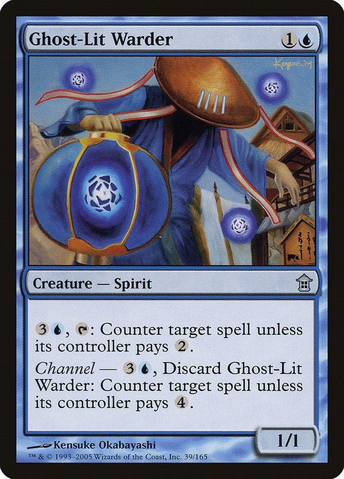 Image for Ghost-Lit Warder (39) (SOK) - Magic: The Gathering
