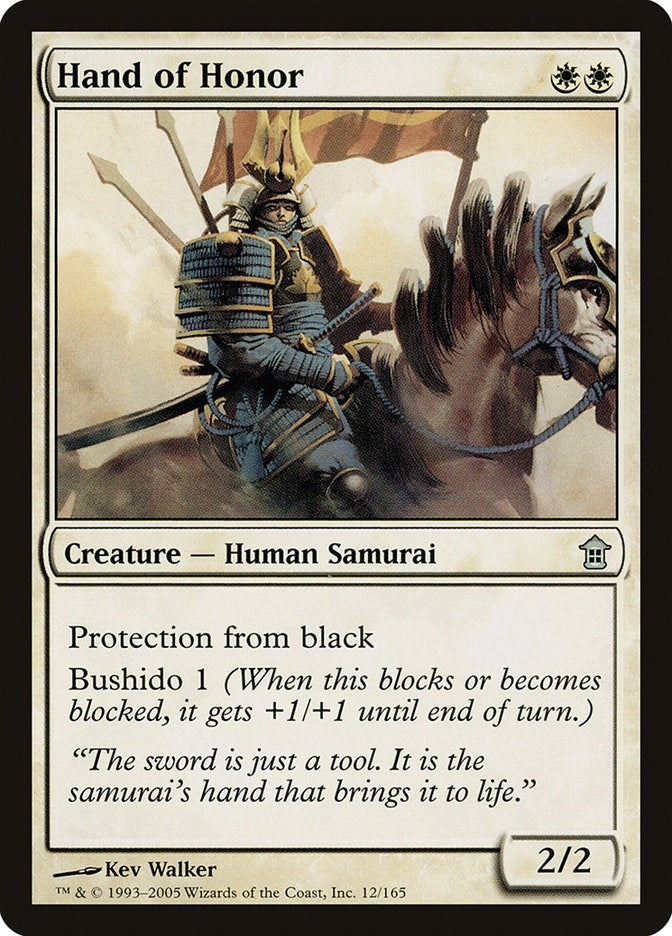 Image for Hand of Honor (12) (SOK) - Magic: The Gathering