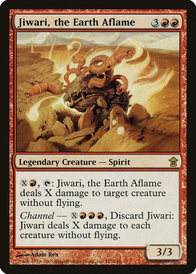 Image for Jiwari, the Earth Aflame (107) (SOK) - Magic: The Gathering