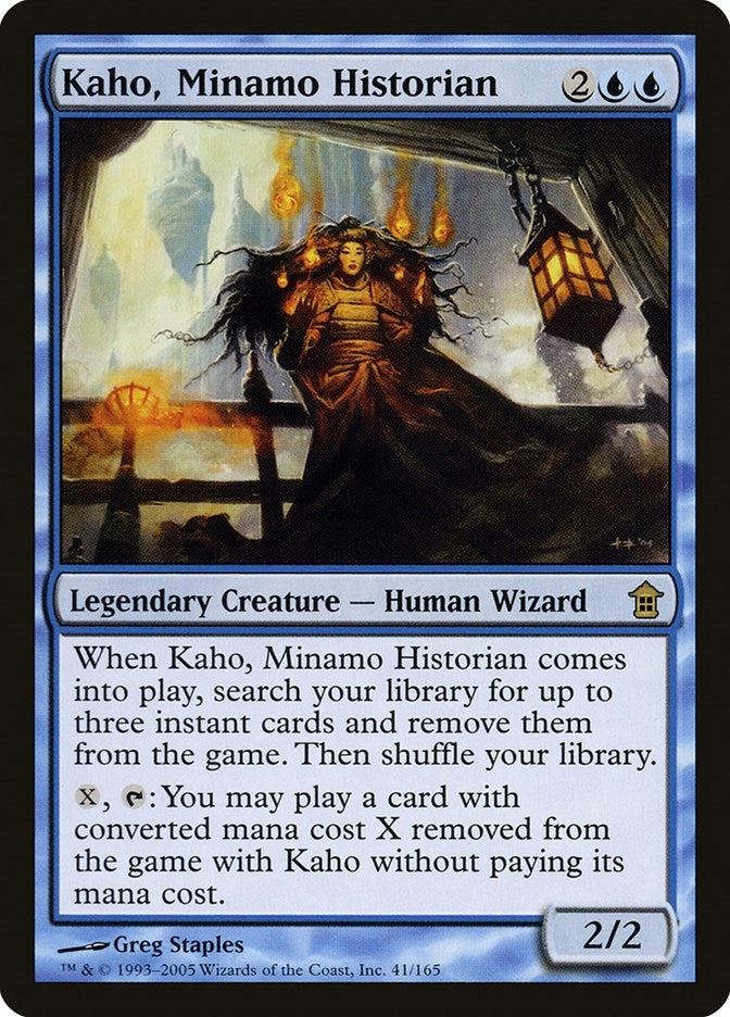 Image for Kaho, Minamo Historian (41) (SOK) - Magic: The Gathering