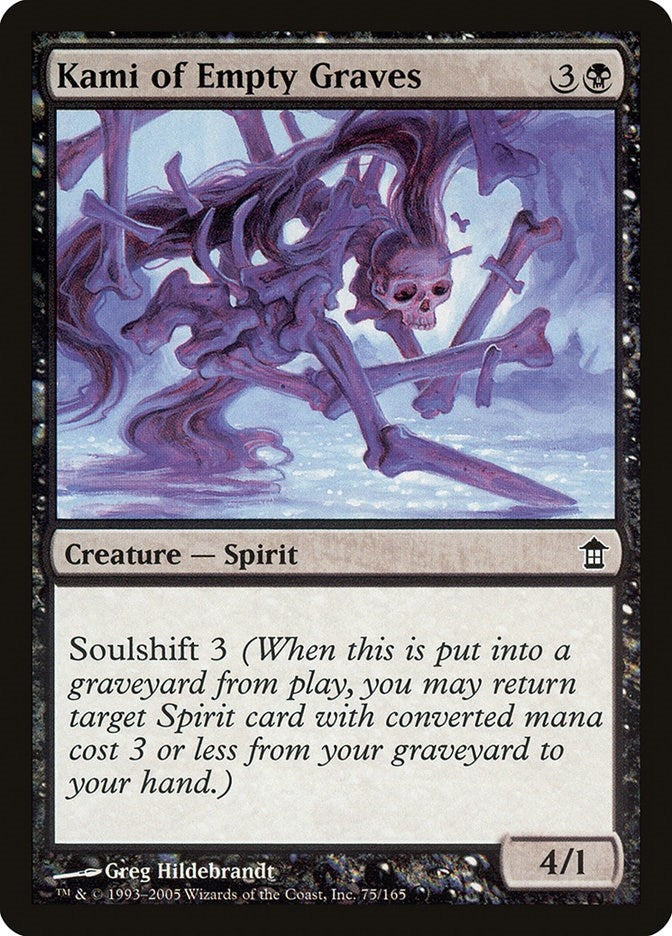 Image for Kami of Empty Graves (75) (SOK) - Magic: The Gathering