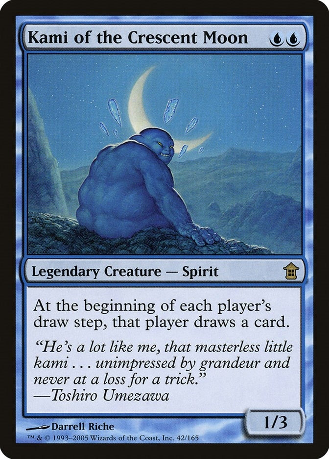 Image for Kami of the Crescent Moon (42) (SOK) - Magic: The Gathering