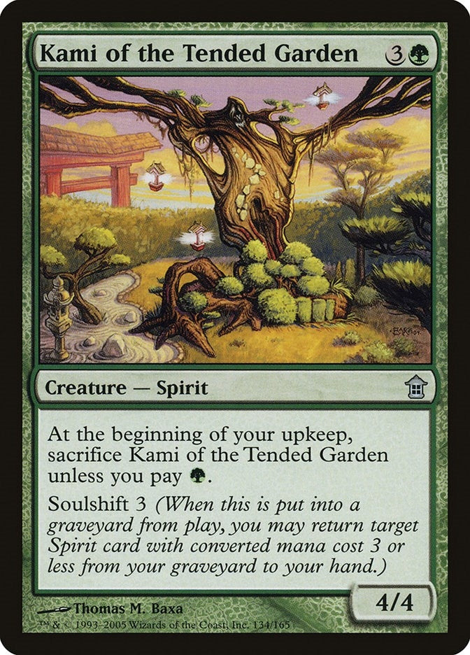 Image for Kami of the Tended Garden (134) (SOK) - Magic: The Gathering