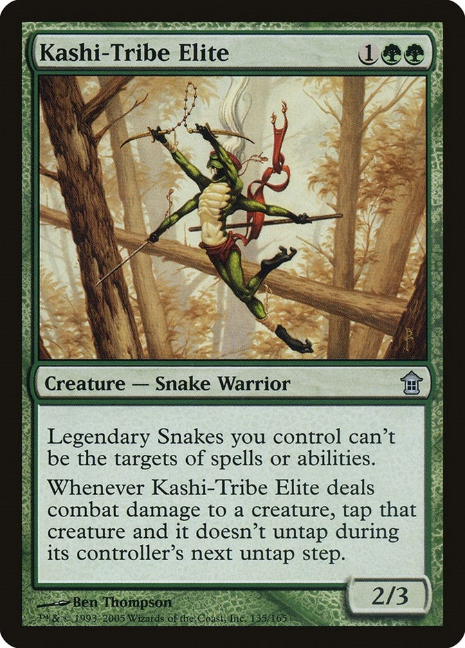 Image for Kashi-Tribe Elite (135) (SOK) - Magic: The Gathering