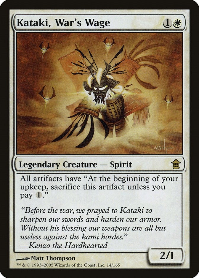 Image for Kataki, War's Wage (14) (SOK) - Magic: The Gathering