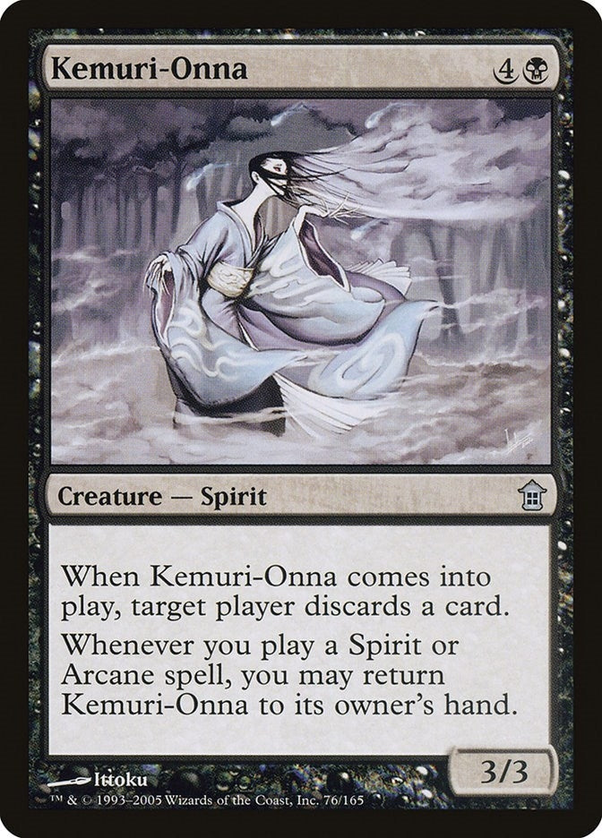 Image for Kemuri-Onna (76) (SOK) - Magic: The Gathering