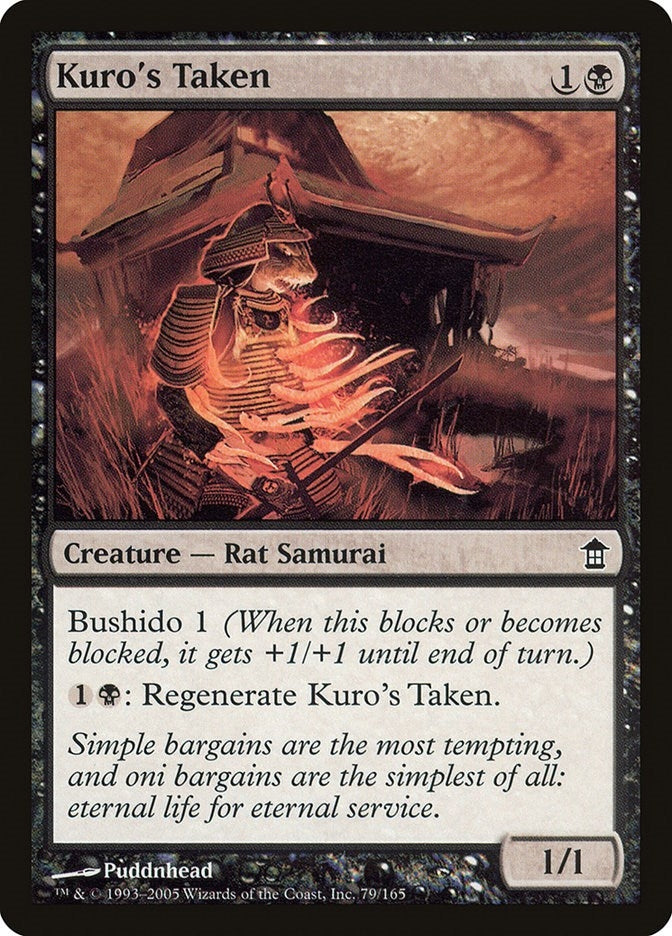 Image for Kuro's Taken (79) (SOK) - Magic: The Gathering