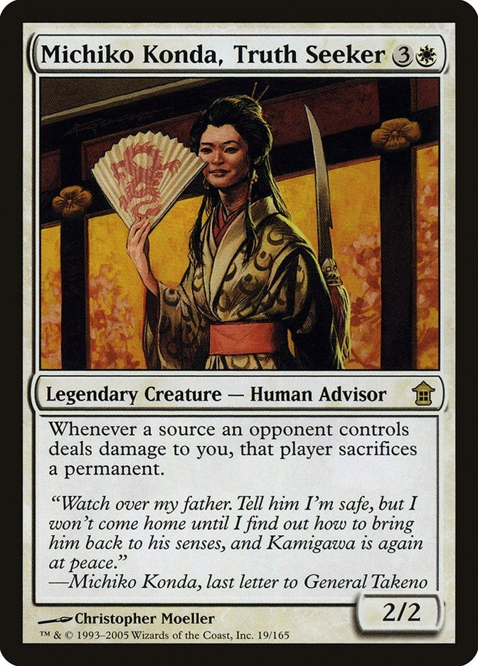 Image for Michiko Konda, Truth Seeker (19) (SOK) - Magic: The Gathering