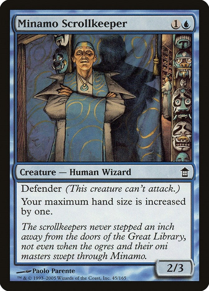 Image for Minamo Scrollkeeper (45) (SOK) - Magic: The Gathering
