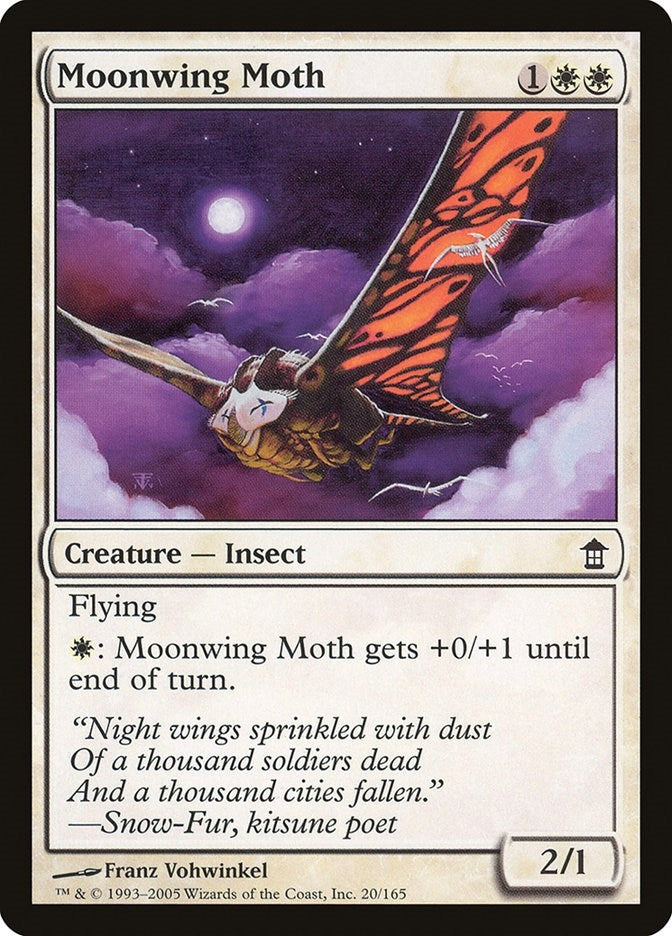 Image for Moonwing Moth (20) (SOK) - Magic: The Gathering