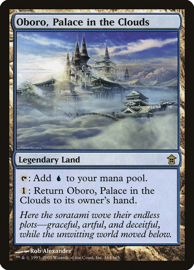 Image for Oboro, Palace in the Clouds (164) (SOK) - Magic: The Gathering
