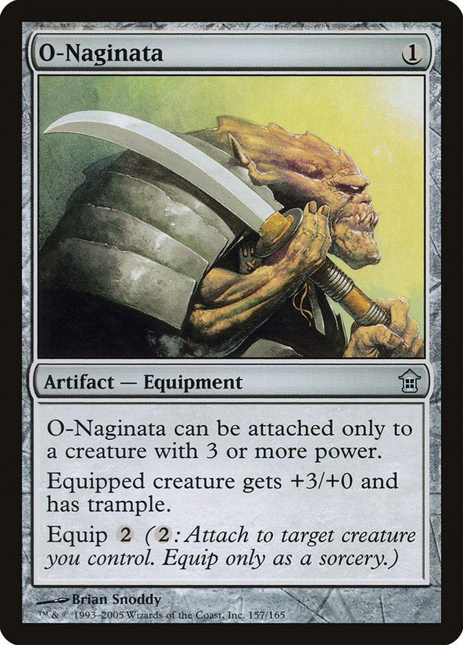 Image for O-Naginata (157) (SOK) - Magic: The Gathering