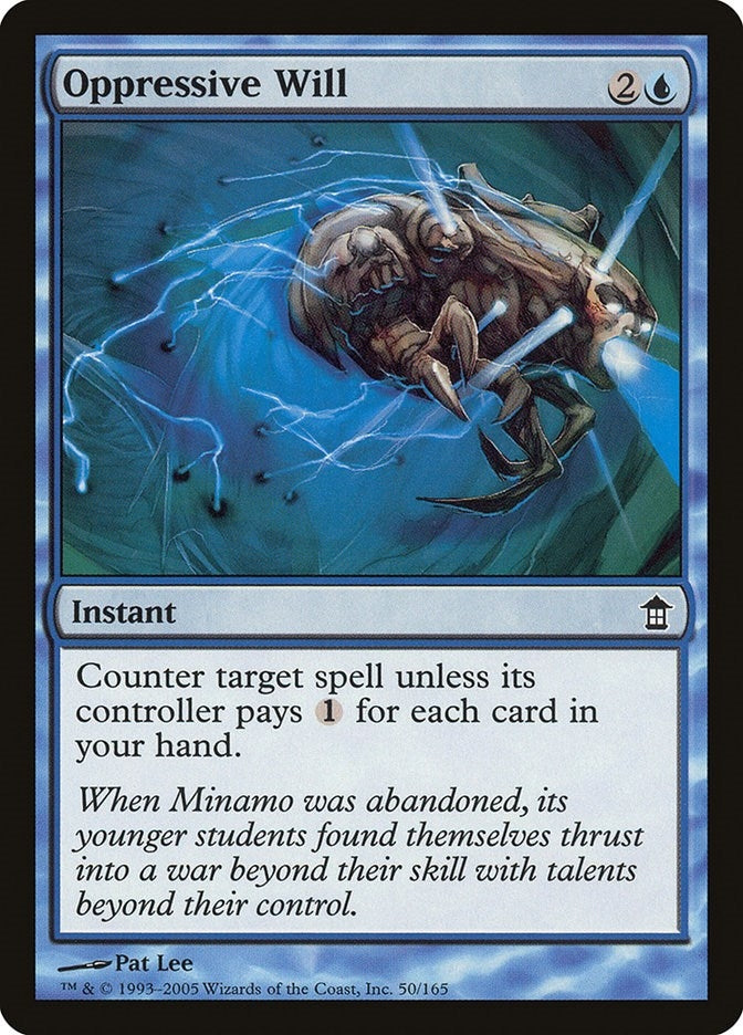 Image for Oppressive Will (50) (SOK) - Magic: The Gathering