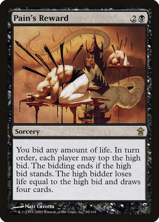 Image for Pain's Reward (85) (SOK) - Magic: The Gathering