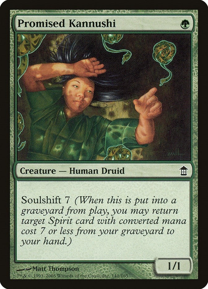 Image for Promised Kannushi (141) (SOK) - Magic: The Gathering