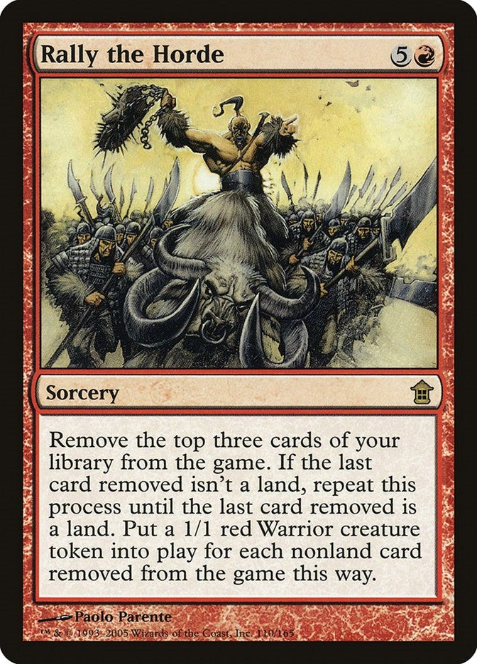 Image for Rally the Horde (110) (SOK) - Magic: The Gathering