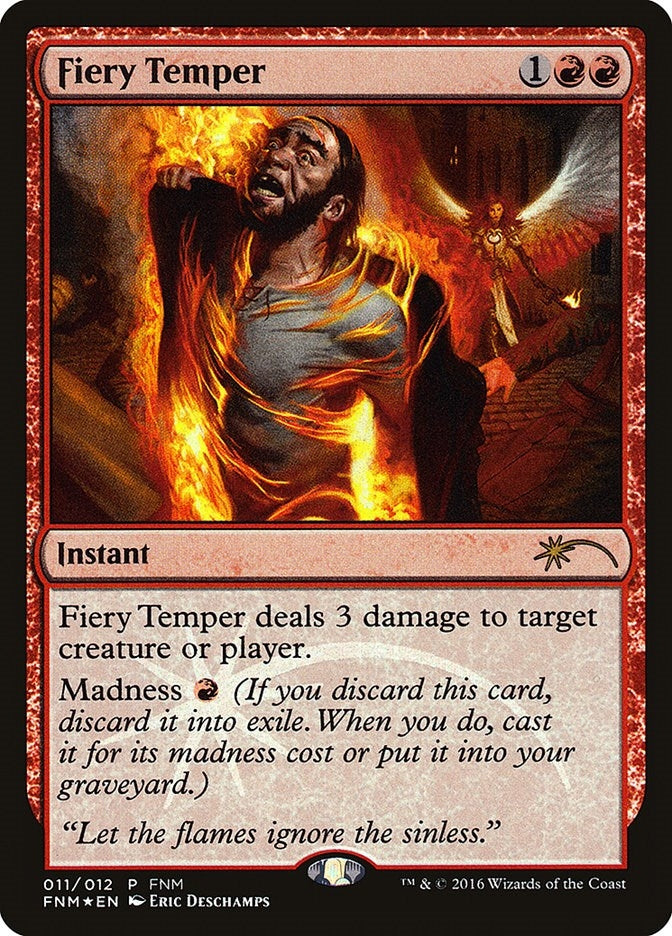 Image for Fiery Temper (11) (FNM) - Magic: The Gathering