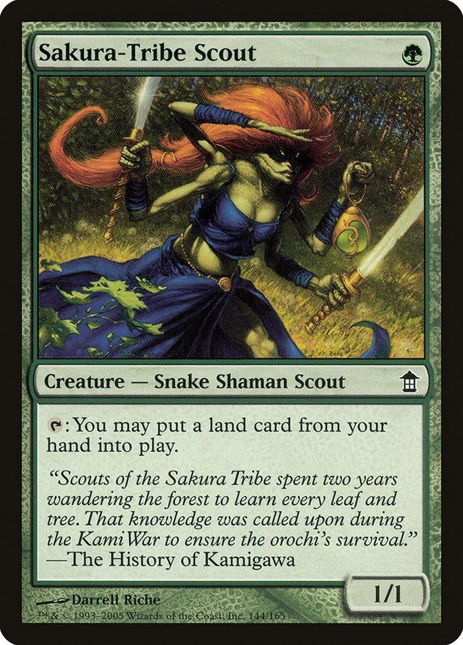 Image for Sakura-Tribe Scout (144) (SOK) - Magic: The Gathering
