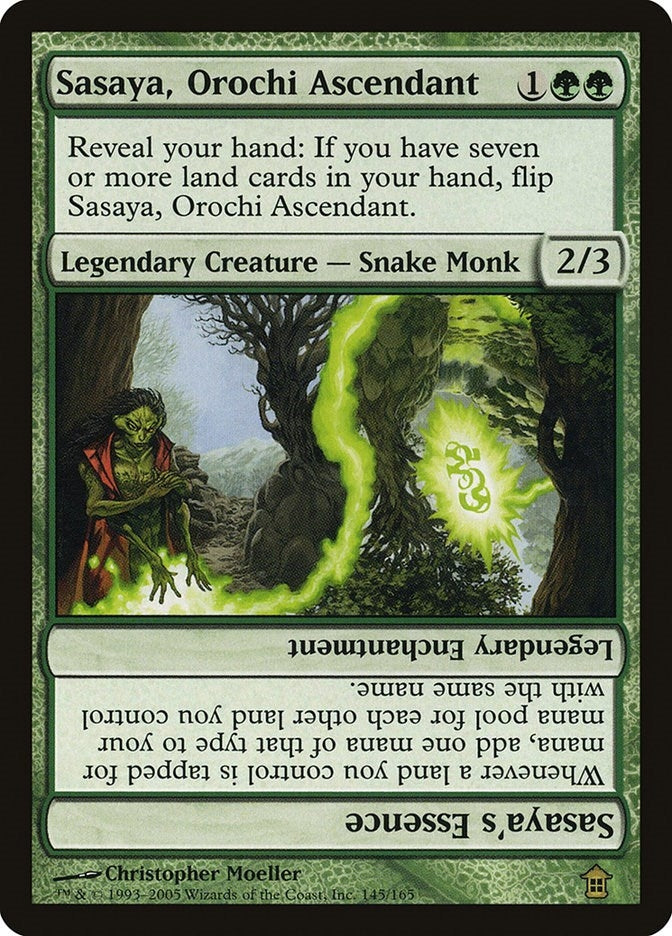 Image for Sasaya, Orochi Ascendant (145) (SOK) - Magic: The Gathering