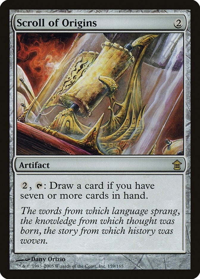 Image for Scroll of Origins (159) (SOK) - Magic: The Gathering