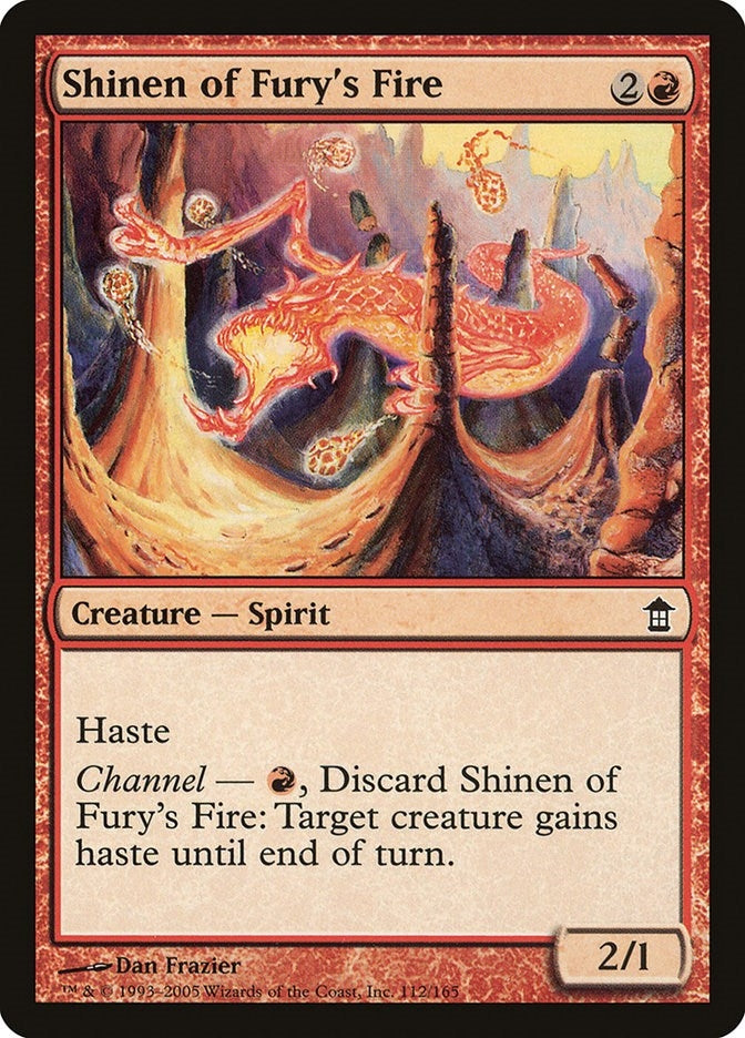 Image for Shinen of Fury's Fire (112) (SOK) - Magic: The Gathering