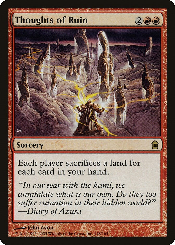 Image for Thoughts of Ruin (118) (SOK) - Magic: The Gathering